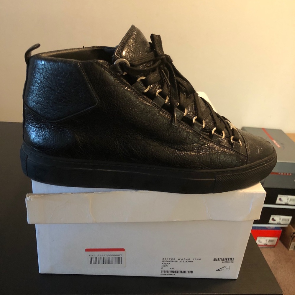 BALENCIAGA ARENA SHOES “Tripple Black”